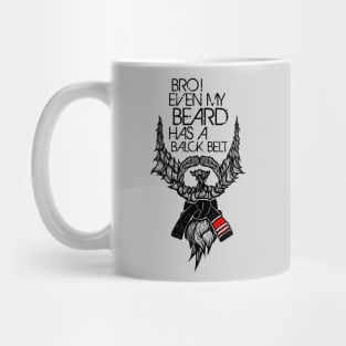 Beard Jiu Jitsu Mug